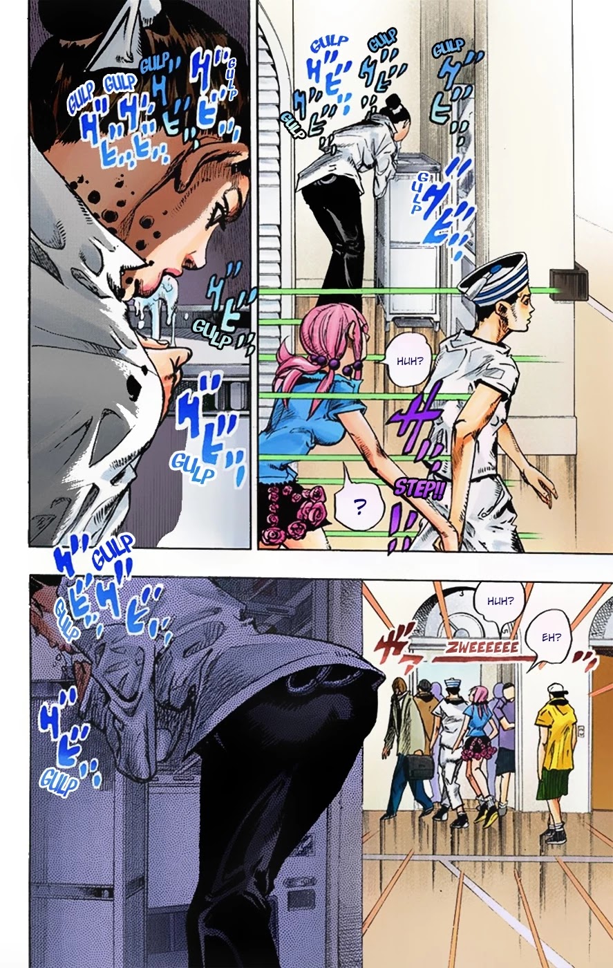 JoJo's Bizarre Adventure Part 8 - JoJolion (Official Colored) Chapter 2 page 23 - Chapter 2: Soft & Wet Part 1
