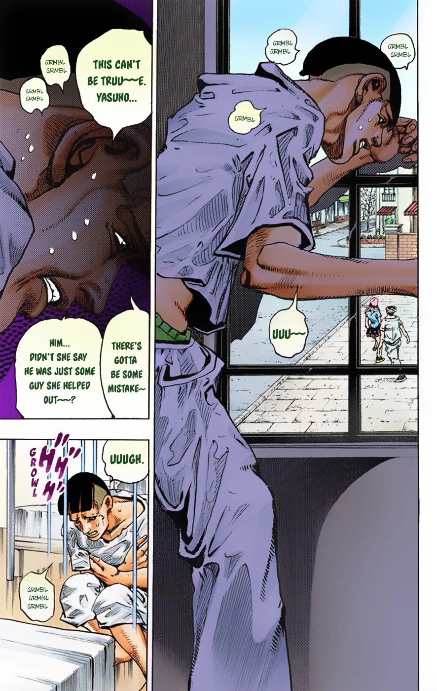 JoJo's Bizarre Adventure Part 8 - JoJolion (Official Colored) Chapter 2 page 26 - Chapter 2: Soft & Wet Part 1