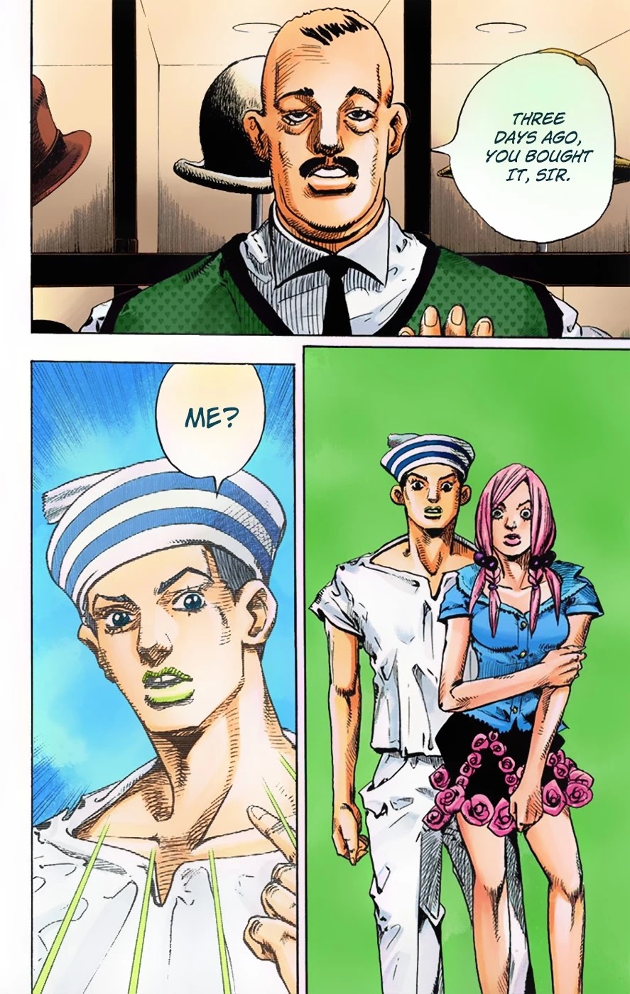 JoJo's Bizarre Adventure Part 8 - JoJolion (Official Colored) Chapter 2 page 31 - Chapter 2: Soft & Wet Part 1