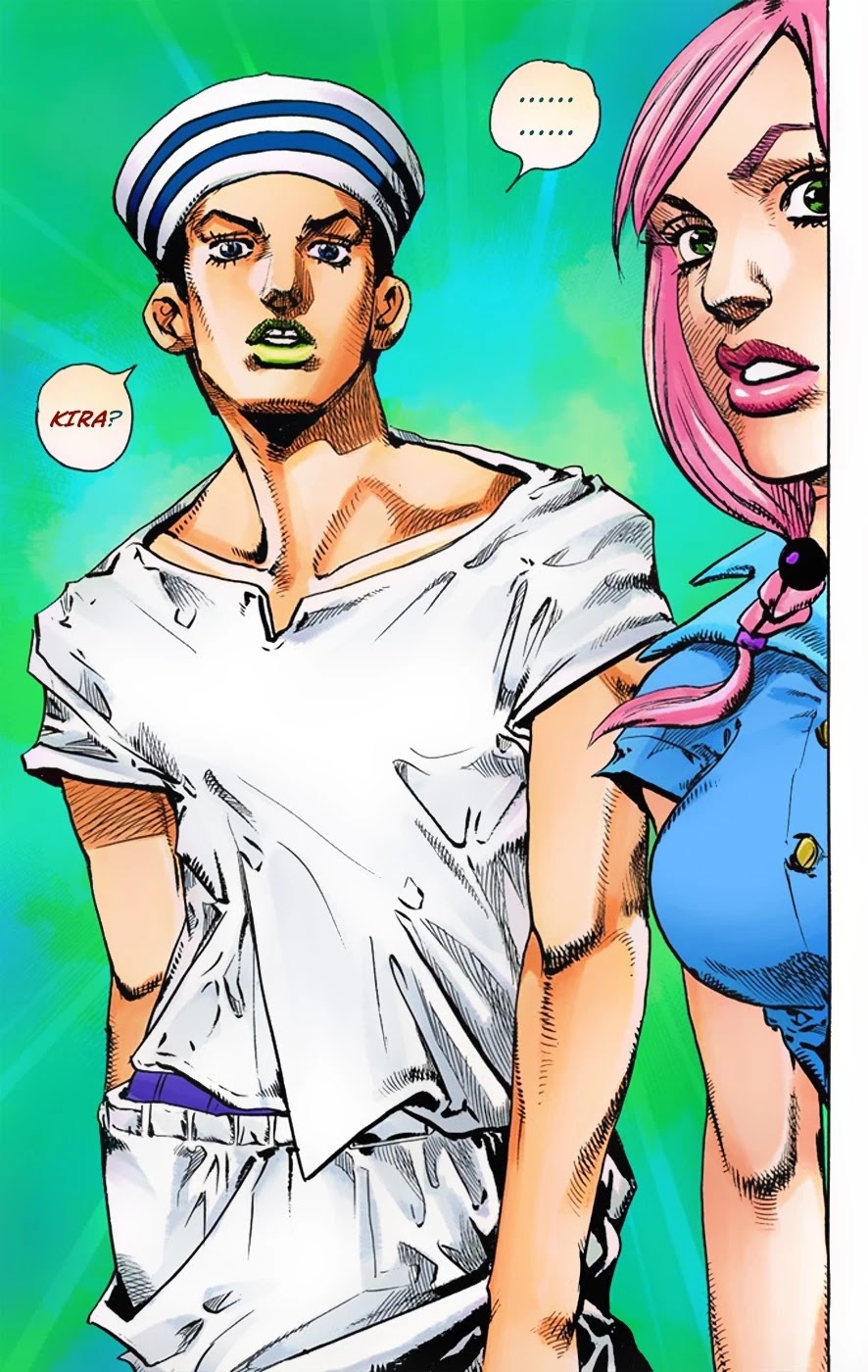 JoJo's Bizarre Adventure Part 8 - JoJolion (Official Colored) Chapter 2 page 34 - Chapter 2: Soft & Wet Part 1