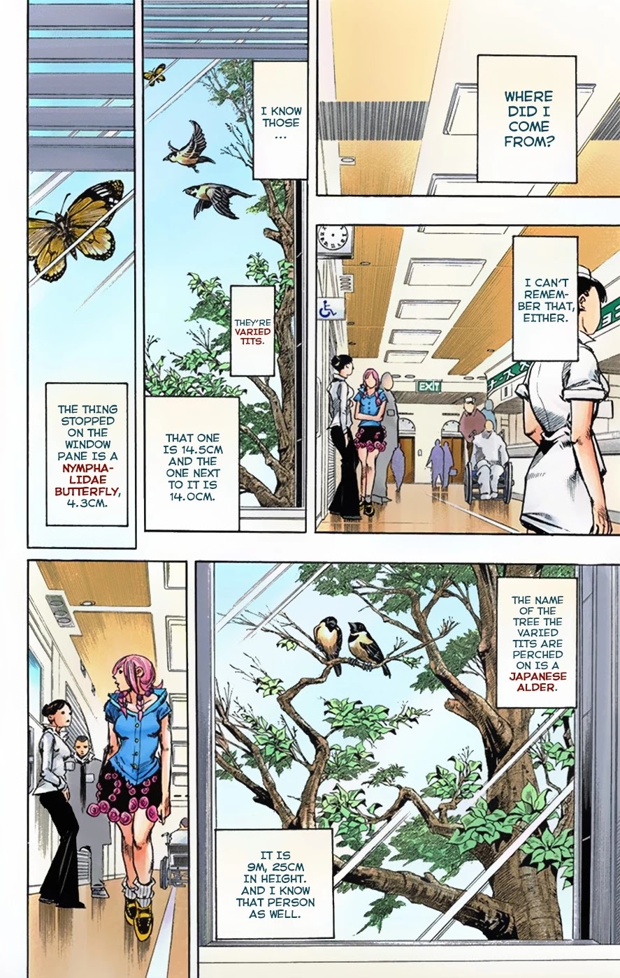 JoJo's Bizarre Adventure Part 8 - JoJolion (Official Colored) Chapter 2 page 5 - Chapter 2: Soft & Wet Part 1