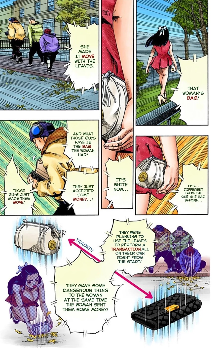 JoJo's Bizarre Adventure Part 8 - JoJolion (Official Colored) Chapter 20 page 24 - Chapter 20: Shakedown Road Part 3