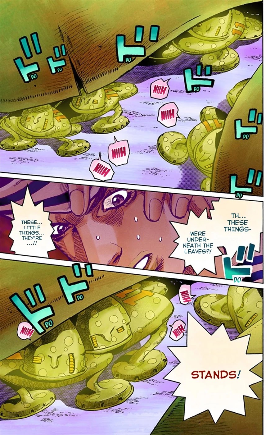 JoJo's Bizarre Adventure Part 8 - JoJolion (Official Colored) Chapter 20 page 26 - Chapter 20: Shakedown Road Part 3