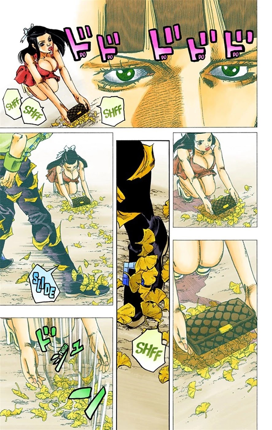 JoJo's Bizarre Adventure Part 8 - JoJolion (Official Colored) Chapter 20 page 31 - Chapter 20: Shakedown Road Part 3