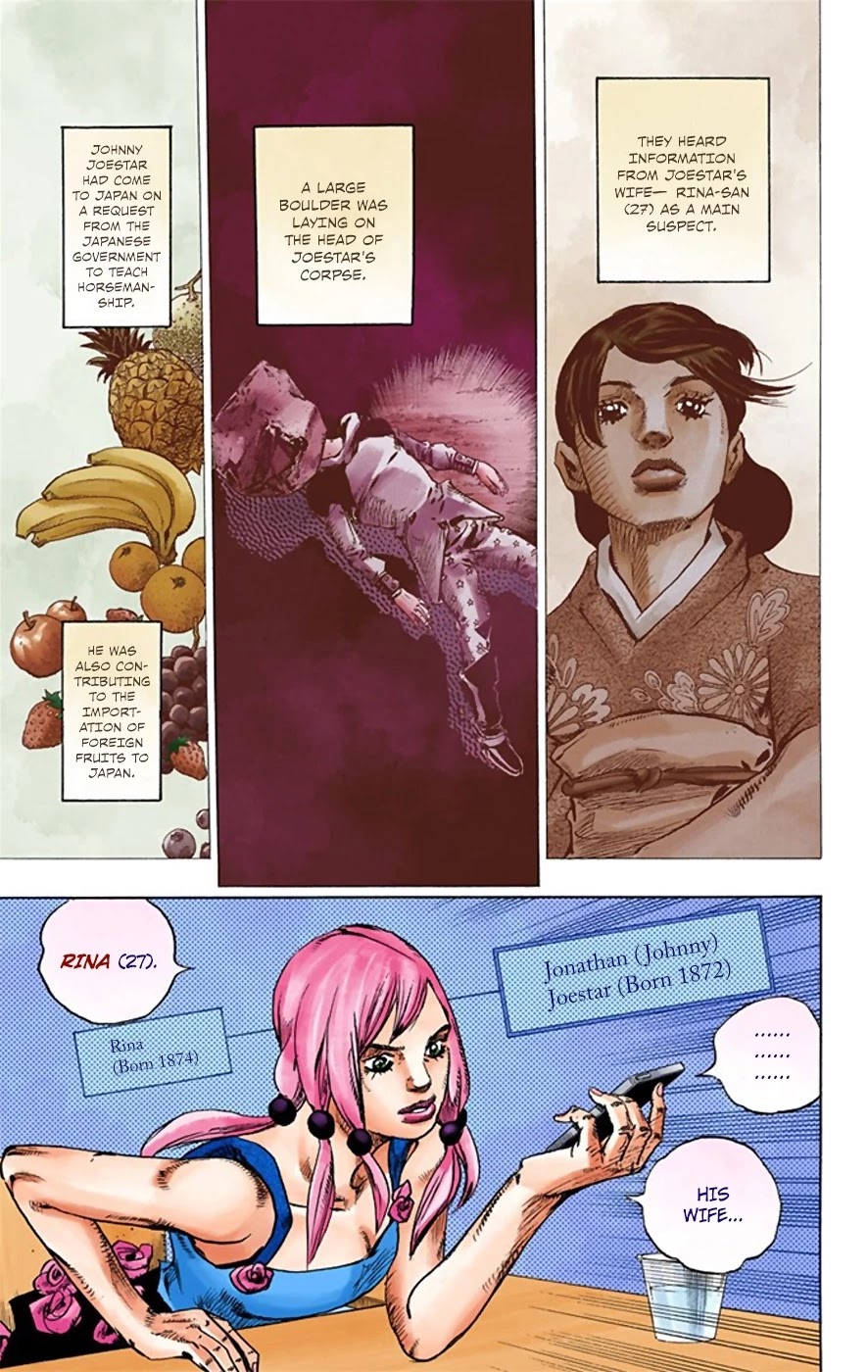 JoJo's Bizarre Adventure Part 8 - JoJolion (Official Colored) Chapter 21 page 31 - Chapter 21: Shakedown Road Part 4