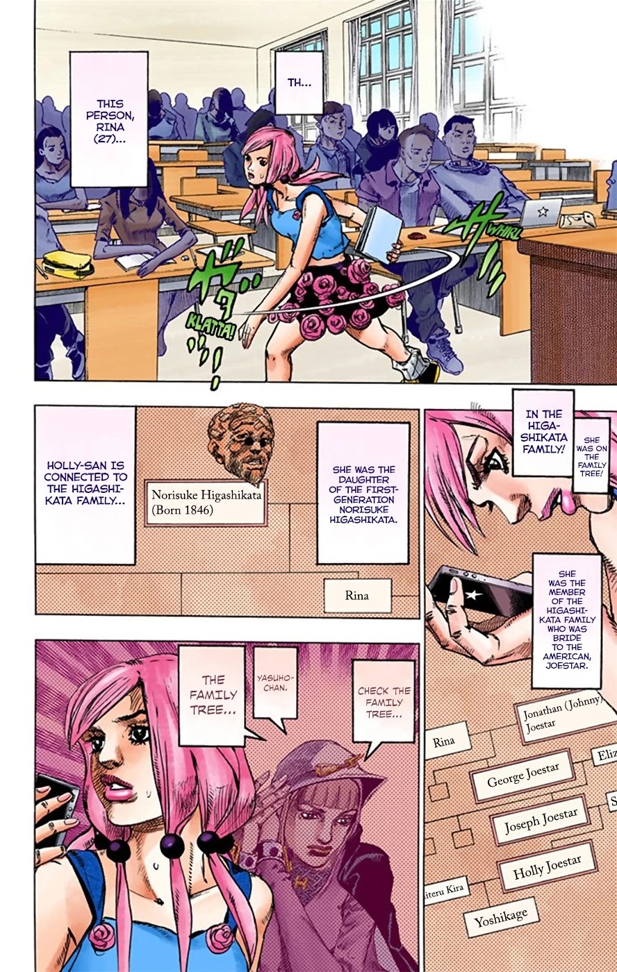 JoJo's Bizarre Adventure Part 8 - JoJolion (Official Colored) Chapter 21 page 34 - Chapter 21: Shakedown Road Part 4