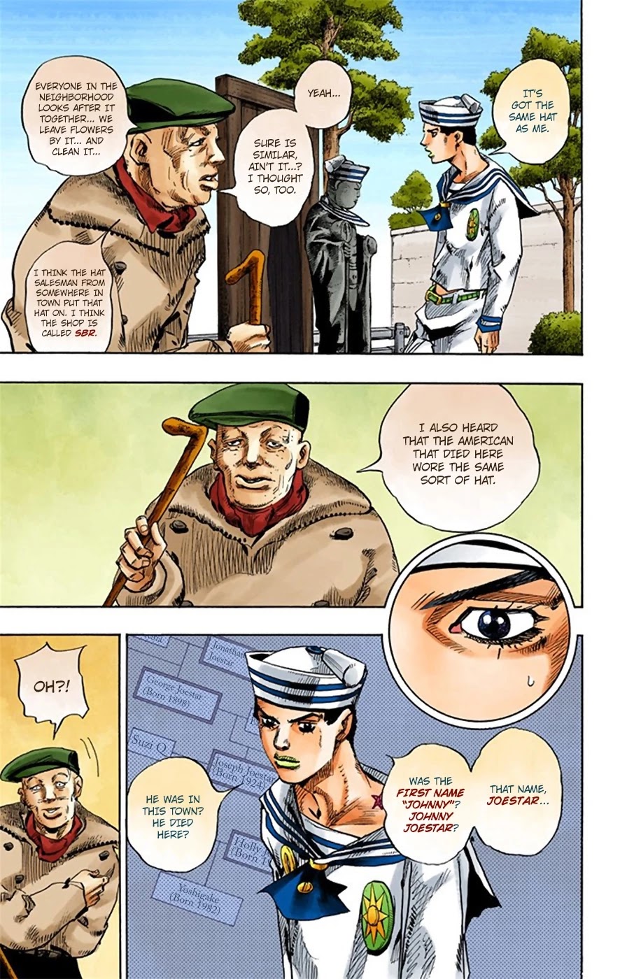 JoJo's Bizarre Adventure Part 8 - JoJolion (Official Colored) Chapter 21 page 39 - Chapter 21: Shakedown Road Part 4