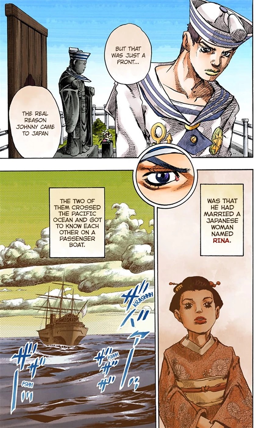 JoJo's Bizarre Adventure Part 8 - JoJolion (Official Colored) Chapter 21 page 41 - Chapter 21: Shakedown Road Part 4