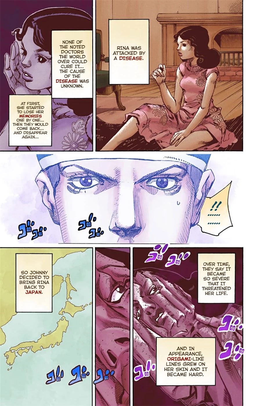 JoJo's Bizarre Adventure Part 8 - JoJolion (Official Colored) Chapter 21 page 43 - Chapter 21: Shakedown Road Part 4