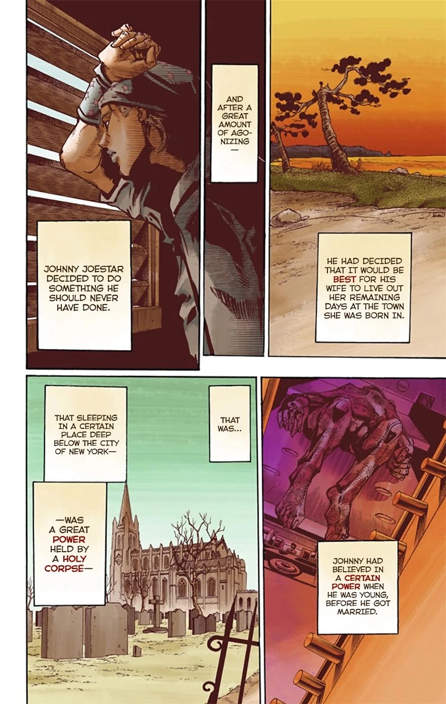 JoJo's Bizarre Adventure Part 8 - JoJolion (Official Colored) Chapter 21 page 44 - Chapter 21: Shakedown Road Part 4