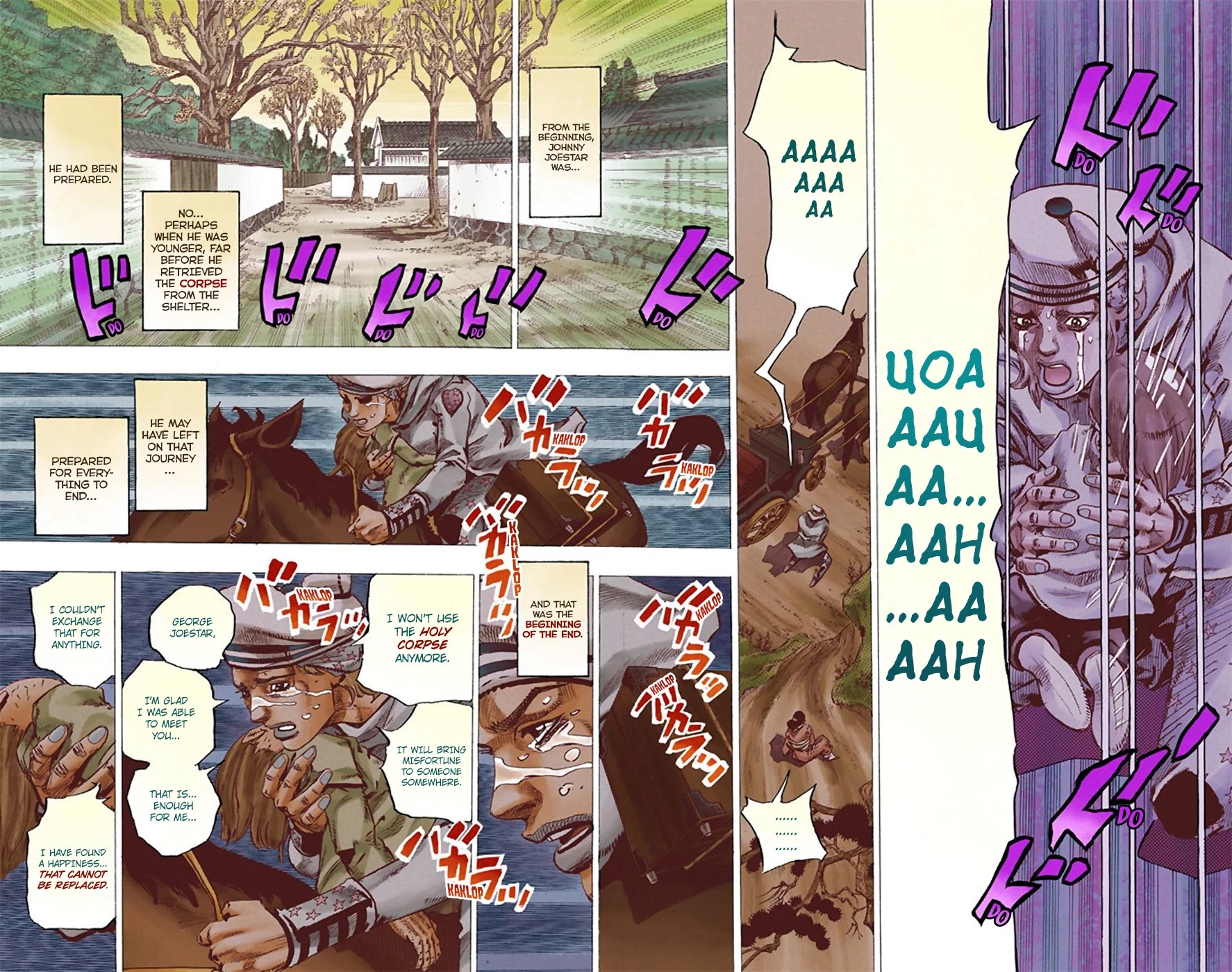 JoJo's Bizarre Adventure Part 8 - JoJolion (Official Colored) Chapter 22 page 11 - Chapter 22: Morioh, Year 1901