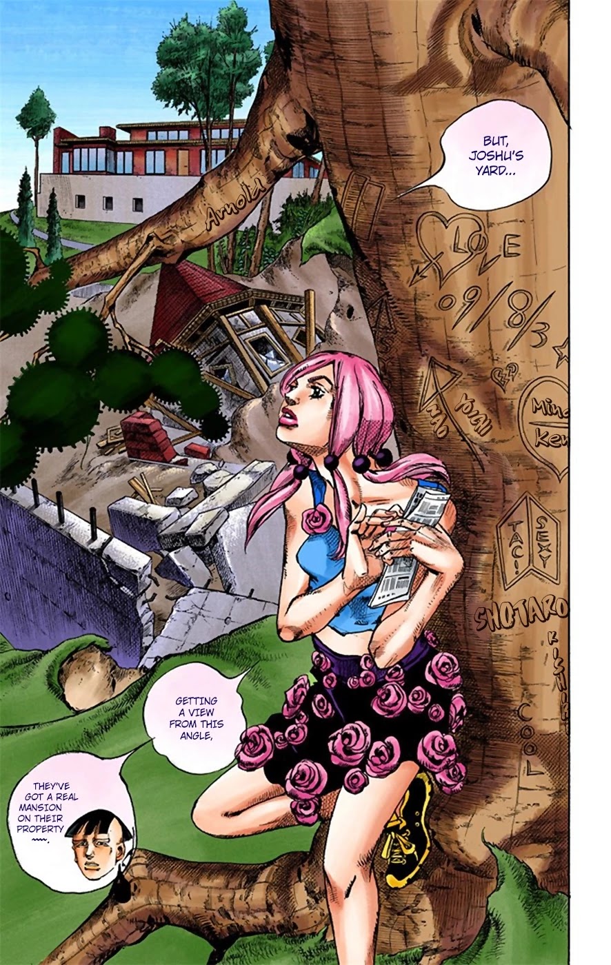 JoJo's Bizarre Adventure Part 8 - JoJolion (Official Colored) Chapter 22 page 21 - Chapter 22: Morioh, Year 1901