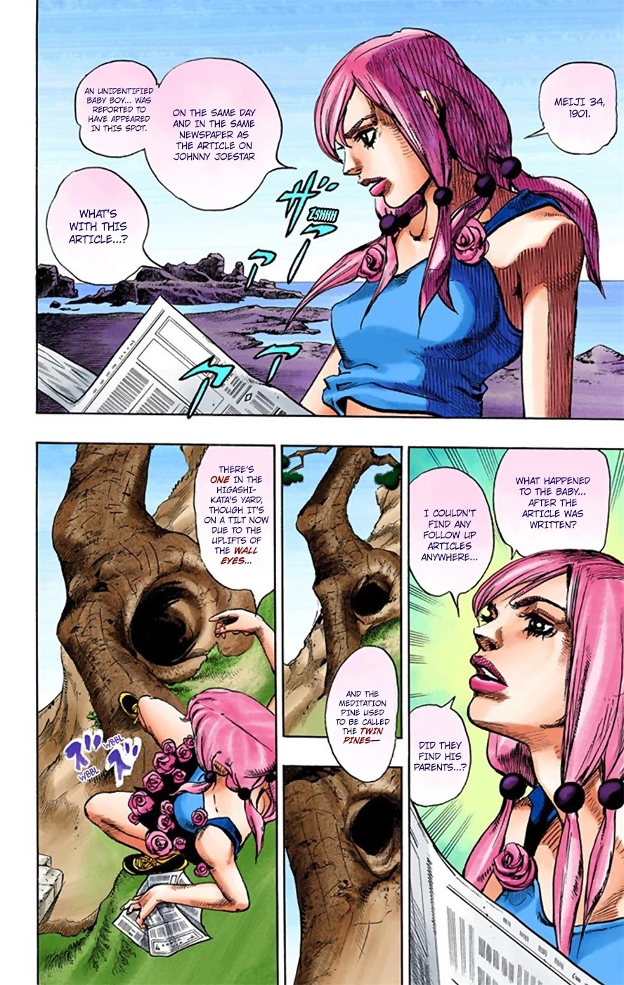 JoJo's Bizarre Adventure Part 8 - JoJolion (Official Colored) Chapter 22 page 26 - Chapter 22: Morioh, Year 1901
