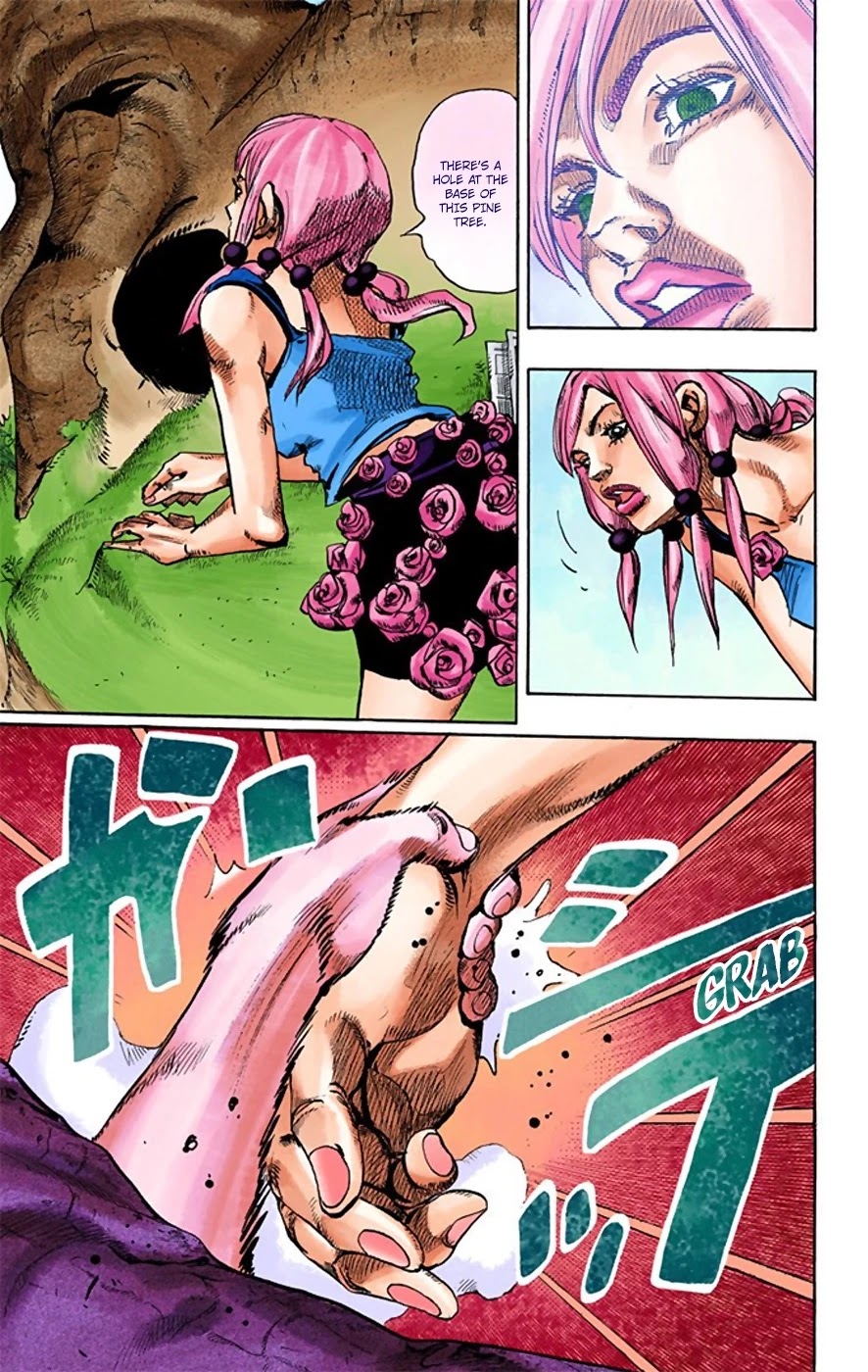 JoJo's Bizarre Adventure Part 8 - JoJolion (Official Colored) Chapter 22 page 27 - Chapter 22: Morioh, Year 1901