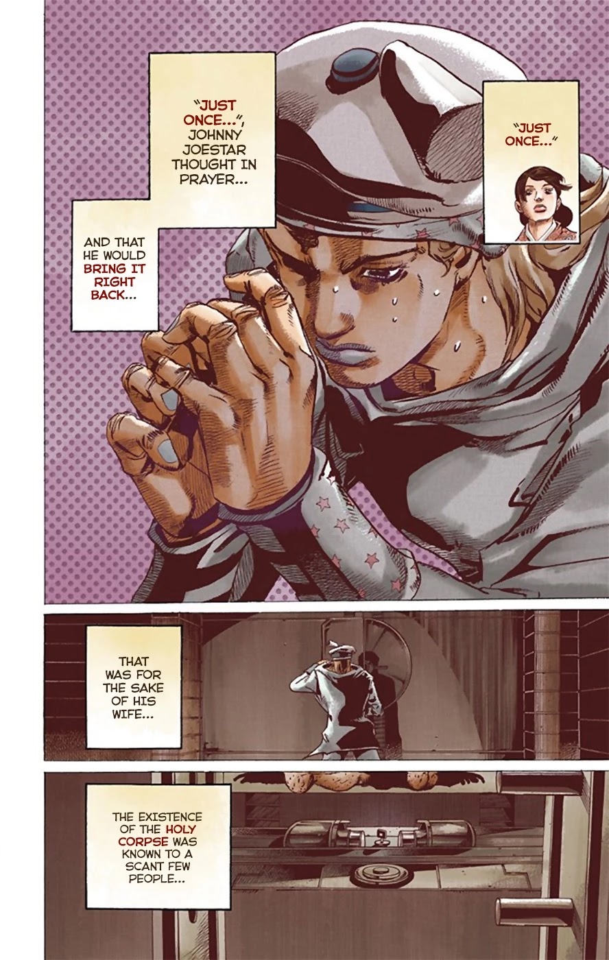 JoJo's Bizarre Adventure Part 8 - JoJolion (Official Colored) Chapter 22 page 3 - Chapter 22: Morioh, Year 1901
