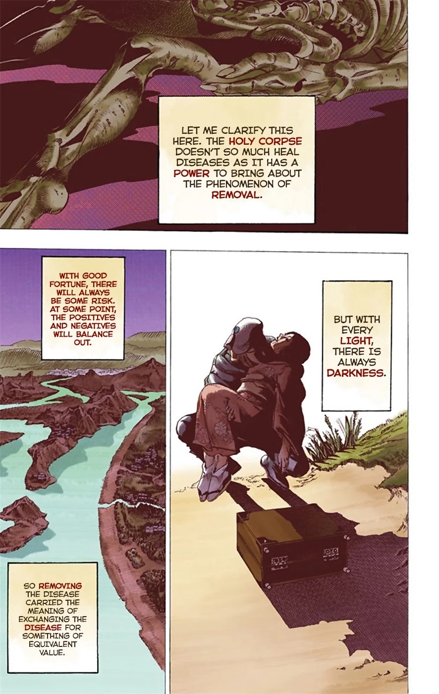 JoJo's Bizarre Adventure Part 8 - JoJolion (Official Colored) Chapter 22 page 6 - Chapter 22: Morioh, Year 1901