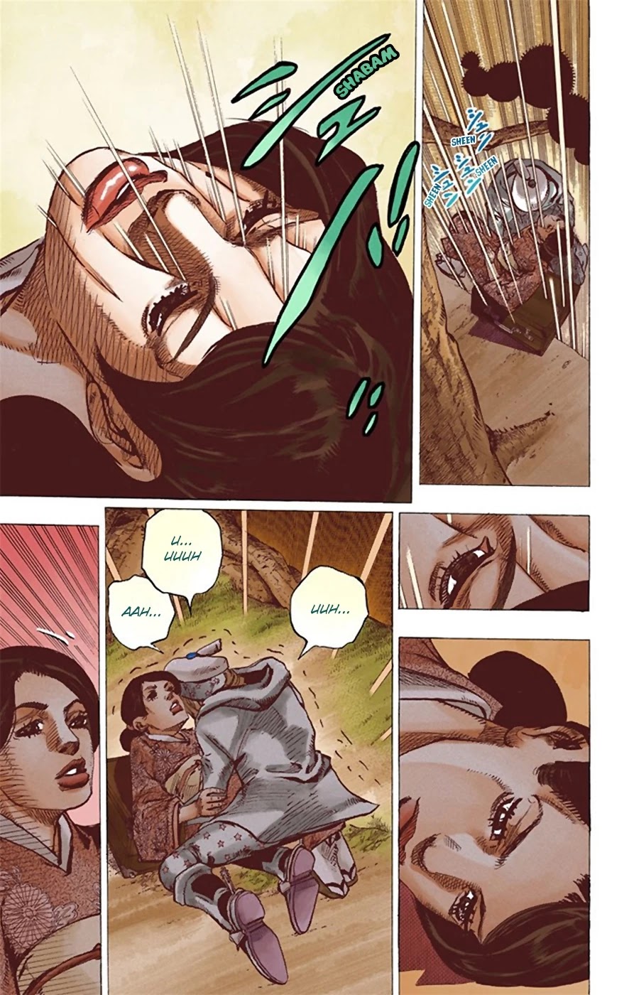 JoJo's Bizarre Adventure Part 8 - JoJolion (Official Colored) Chapter 22 page 8 - Chapter 22: Morioh, Year 1901