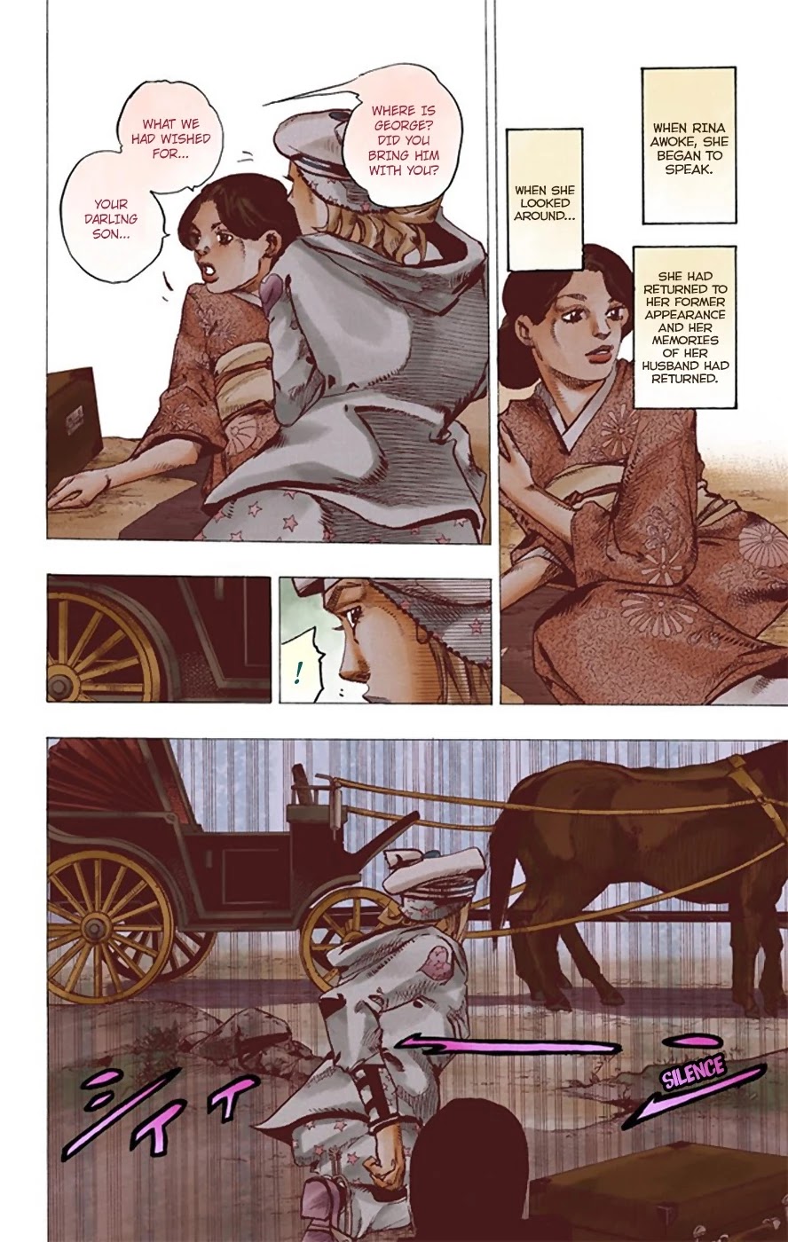 JoJo's Bizarre Adventure Part 8 - JoJolion (Official Colored) Chapter 22 page 9 - Chapter 22: Morioh, Year 1901