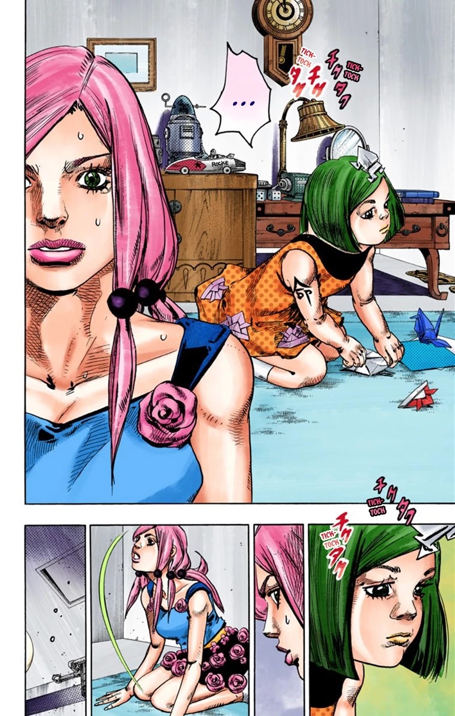 JoJo's Bizarre Adventure Part 8 - JoJolion (Official Colored) Chapter 23 page 10 - Chapter 23: Paper Moon Deception Part 1