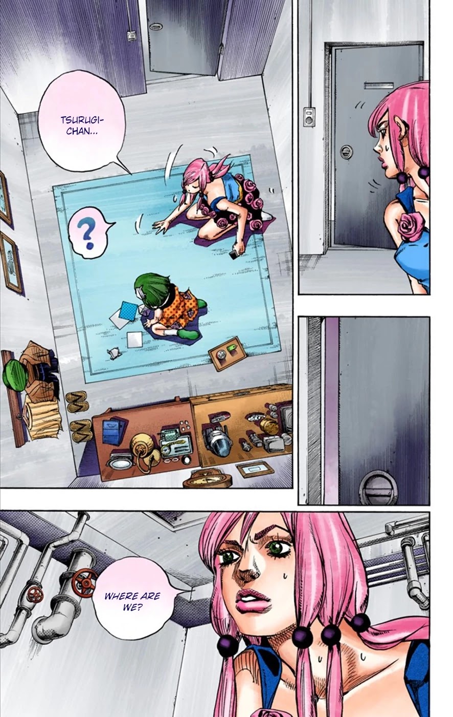 JoJo's Bizarre Adventure Part 8 - JoJolion (Official Colored) Chapter 23 page 11 - Chapter 23: Paper Moon Deception Part 1
