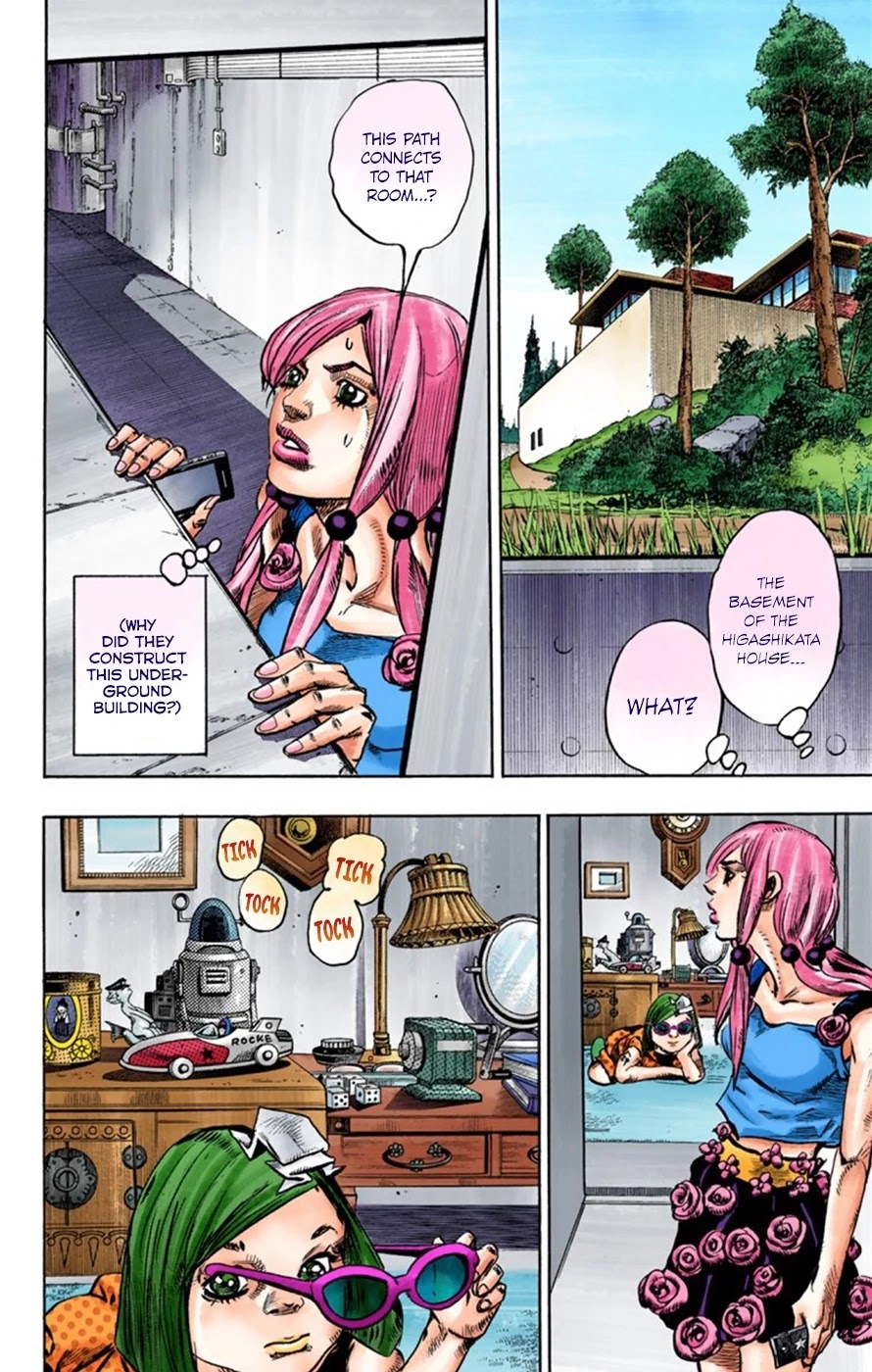 JoJo's Bizarre Adventure Part 8 - JoJolion (Official Colored) Chapter 23 page 14 - Chapter 23: Paper Moon Deception Part 1