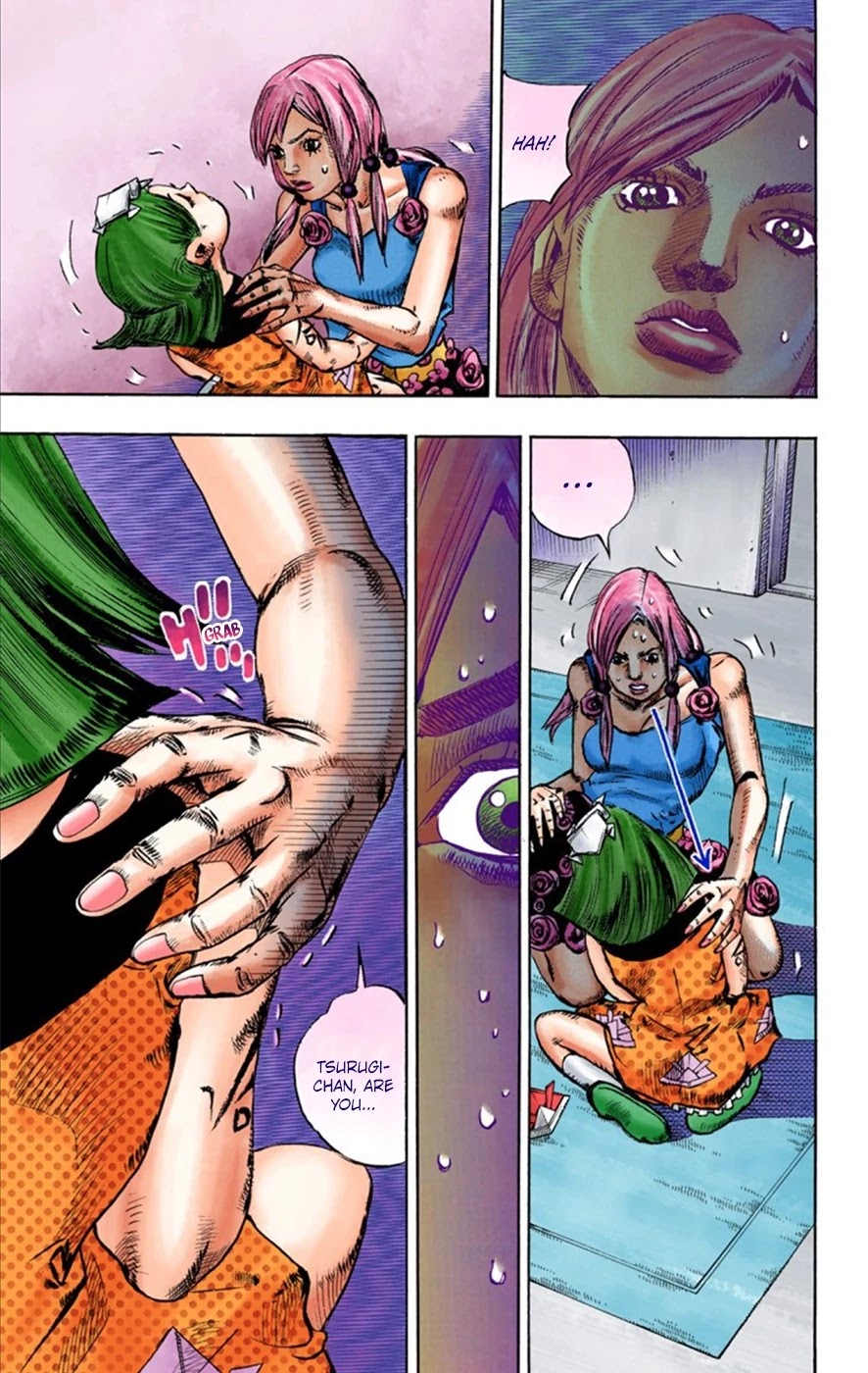 JoJo's Bizarre Adventure Part 8 - JoJolion (Official Colored) Chapter 23 page 25 - Chapter 23: Paper Moon Deception Part 1