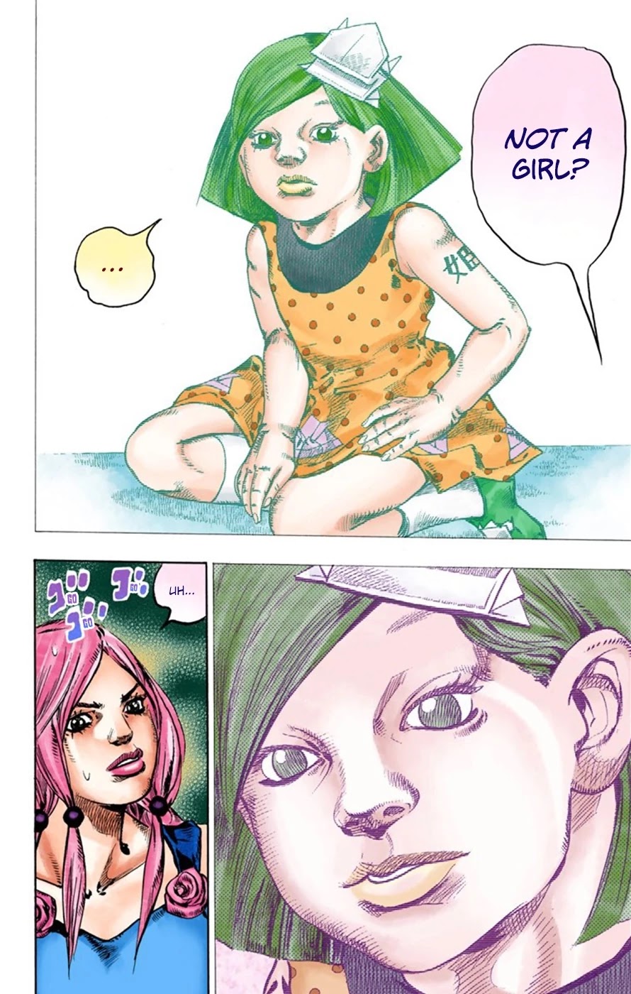 JoJo's Bizarre Adventure Part 8 - JoJolion (Official Colored) Chapter 23 page 26 - Chapter 23: Paper Moon Deception Part 1
