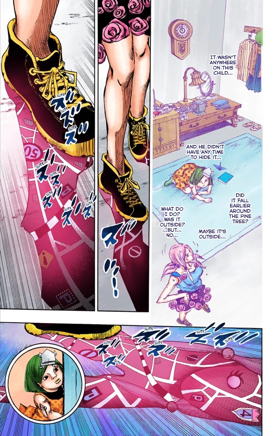 JoJo's Bizarre Adventure Part 8 - JoJolion (Official Colored) Chapter 23 page 29 - Chapter 23: Paper Moon Deception Part 1