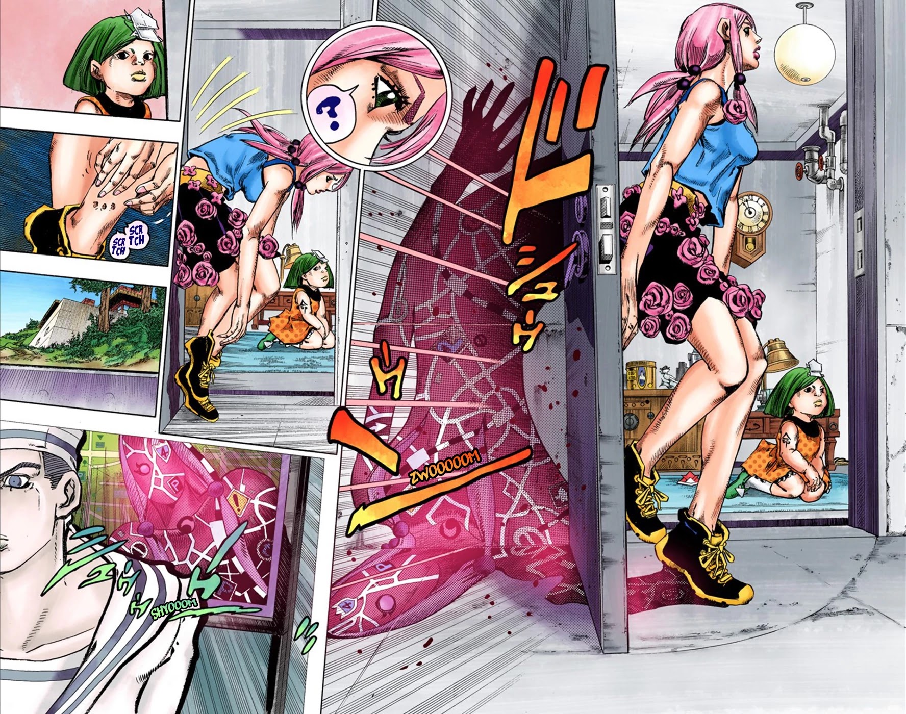 JoJo's Bizarre Adventure Part 8 - JoJolion (Official Colored) Chapter 23 page 30 - Chapter 23: Paper Moon Deception Part 1