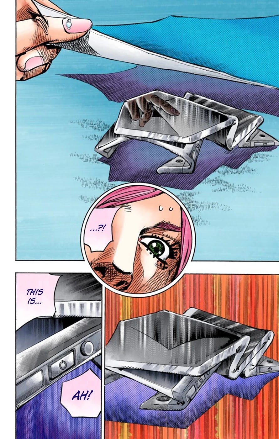 JoJo's Bizarre Adventure Part 8 - JoJolion (Official Colored) Chapter 23 page 37 - Chapter 23: Paper Moon Deception Part 1