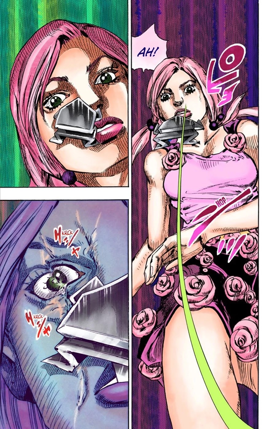 JoJo's Bizarre Adventure Part 8 - JoJolion (Official Colored) Chapter 23 page 38 - Chapter 23: Paper Moon Deception Part 1