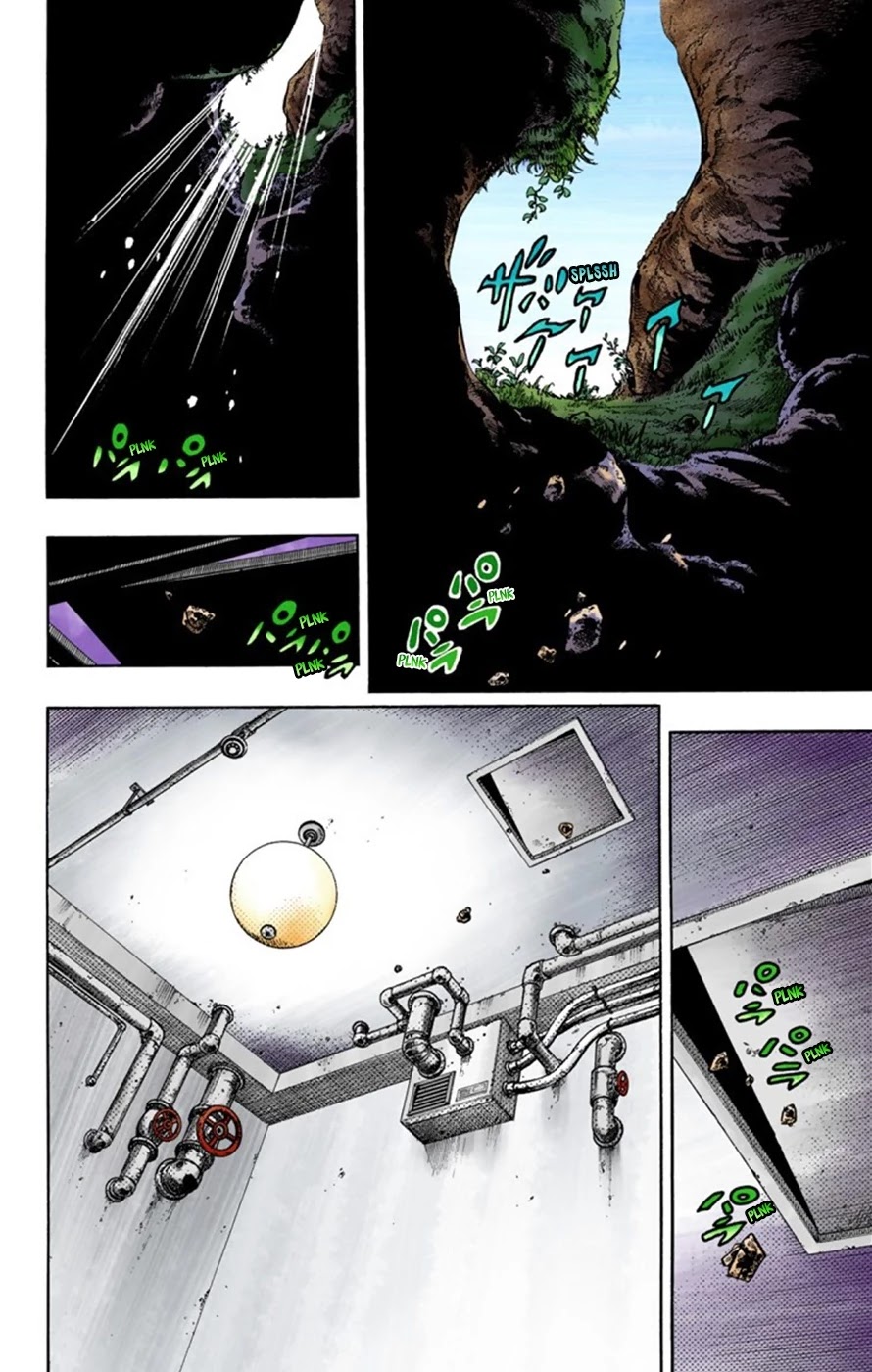 JoJo's Bizarre Adventure Part 8 - JoJolion (Official Colored) Chapter 23 page 8 - Chapter 23: Paper Moon Deception Part 1