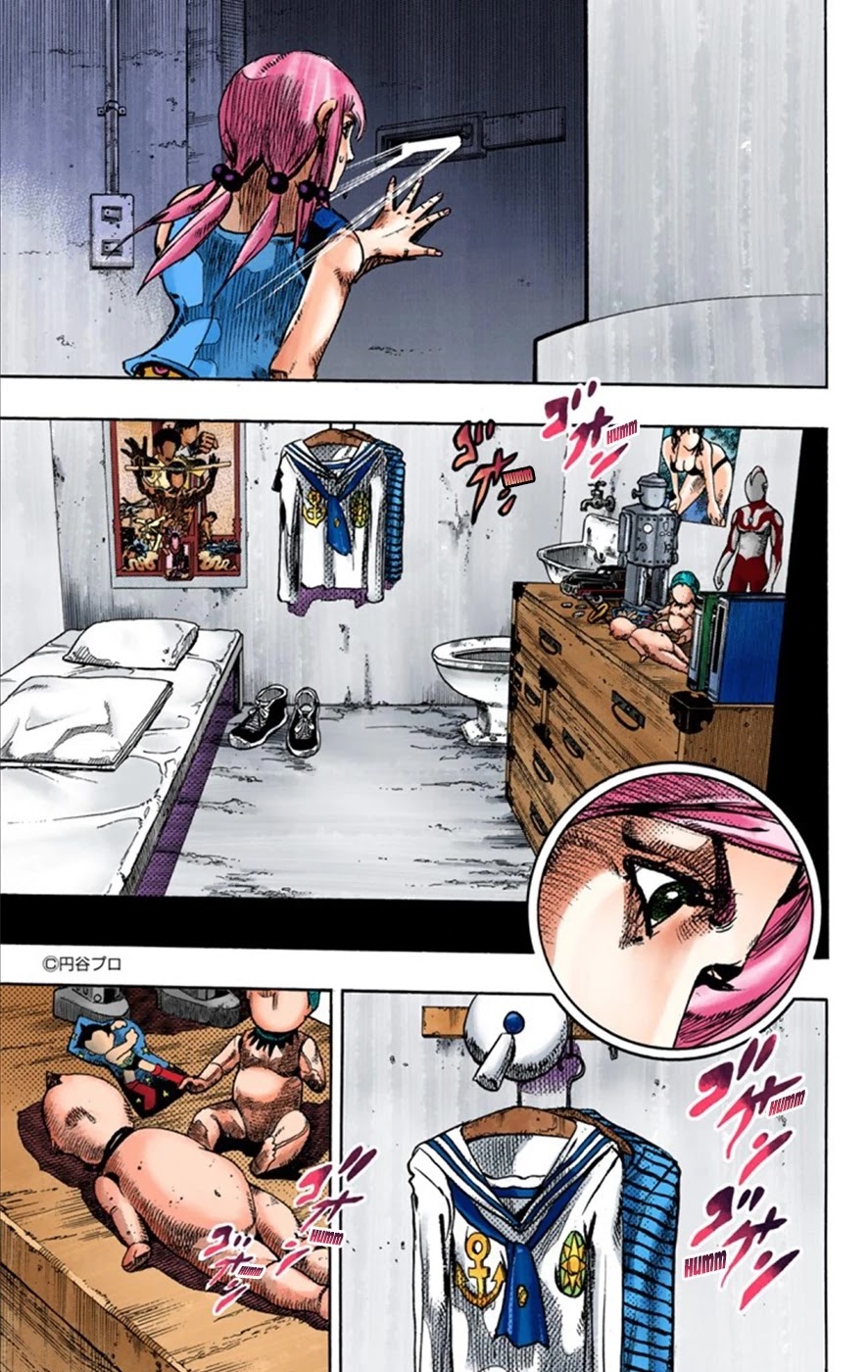 JoJo's Bizarre Adventure Part 8 - JoJolion (Official Colored) Chapter 24 page 10 - Chapter 24: Paper Moon Deception Part 2