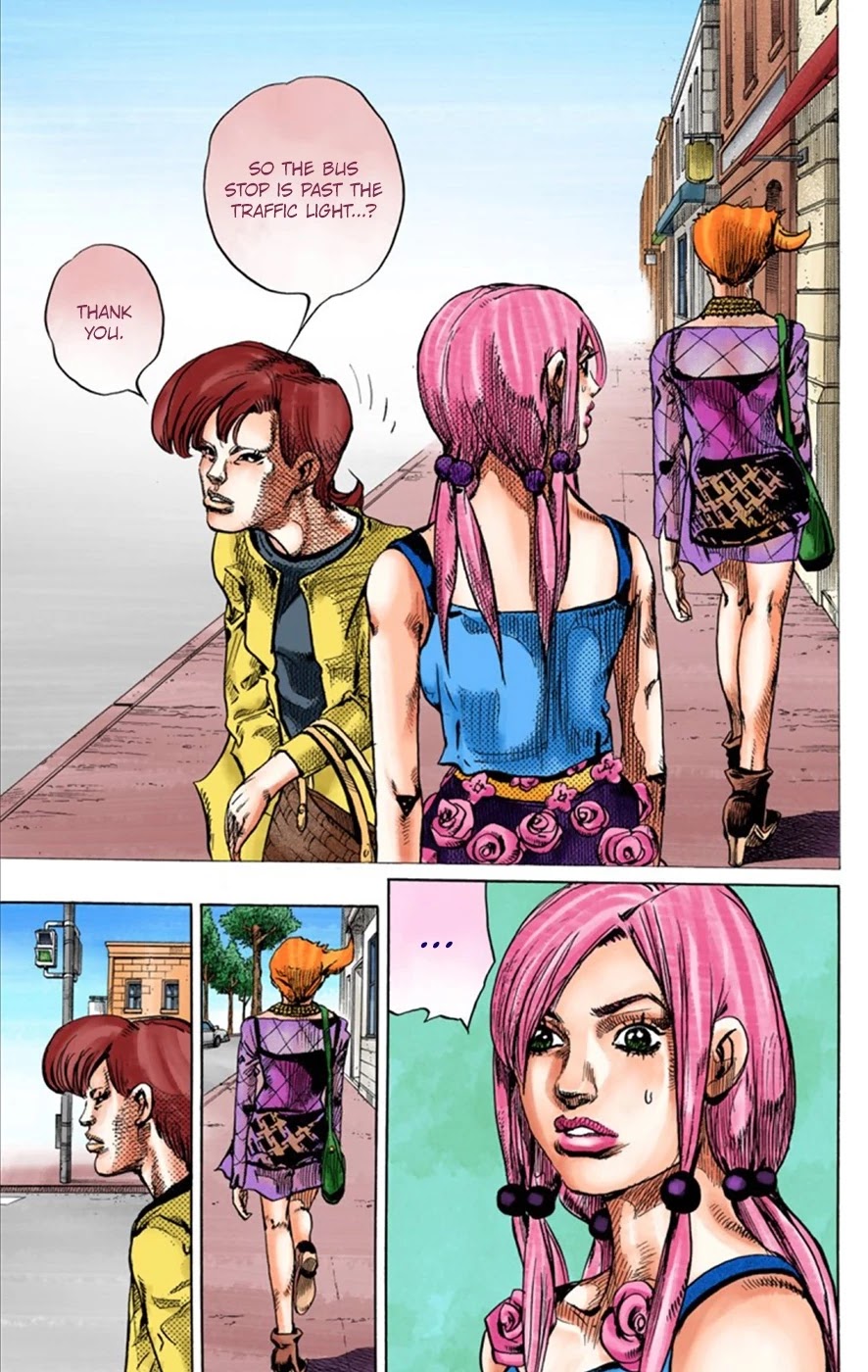JoJo's Bizarre Adventure Part 8 - JoJolion (Official Colored) Chapter 24 page 20 - Chapter 24: Paper Moon Deception Part 2