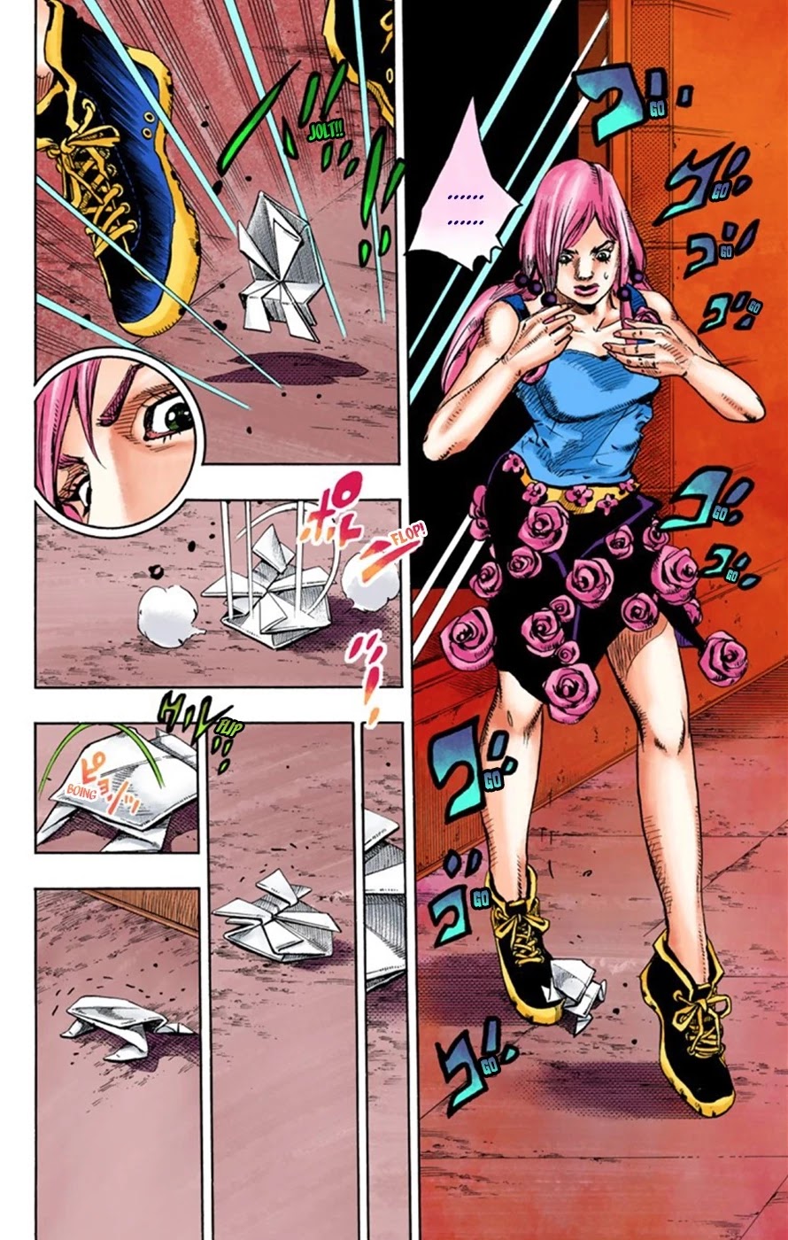 JoJo's Bizarre Adventure Part 8 - JoJolion (Official Colored) Chapter 24 page 25 - Chapter 24: Paper Moon Deception Part 2