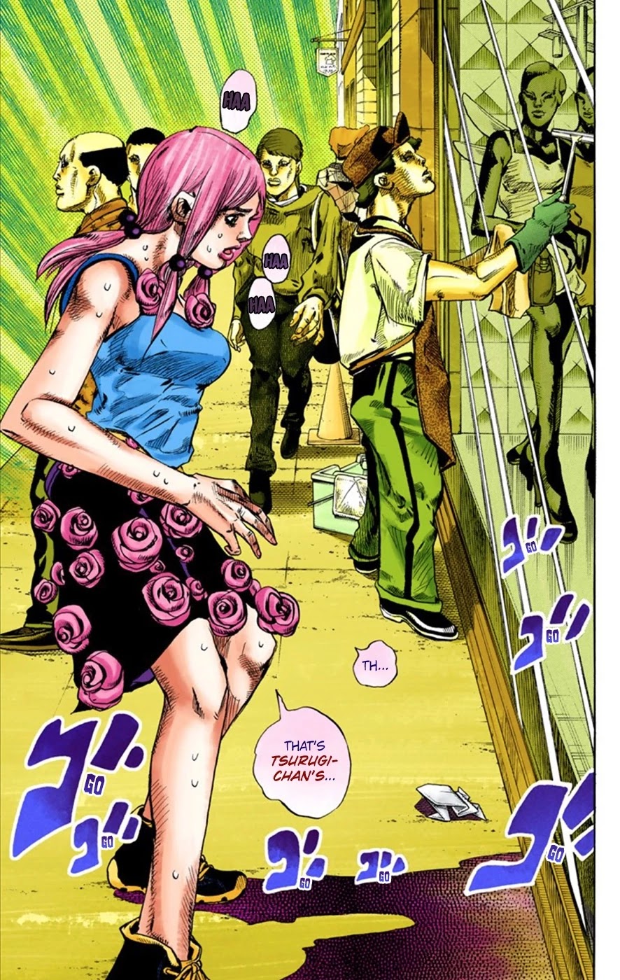JoJo's Bizarre Adventure Part 8 - JoJolion (Official Colored) Chapter 24 page 26 - Chapter 24: Paper Moon Deception Part 2