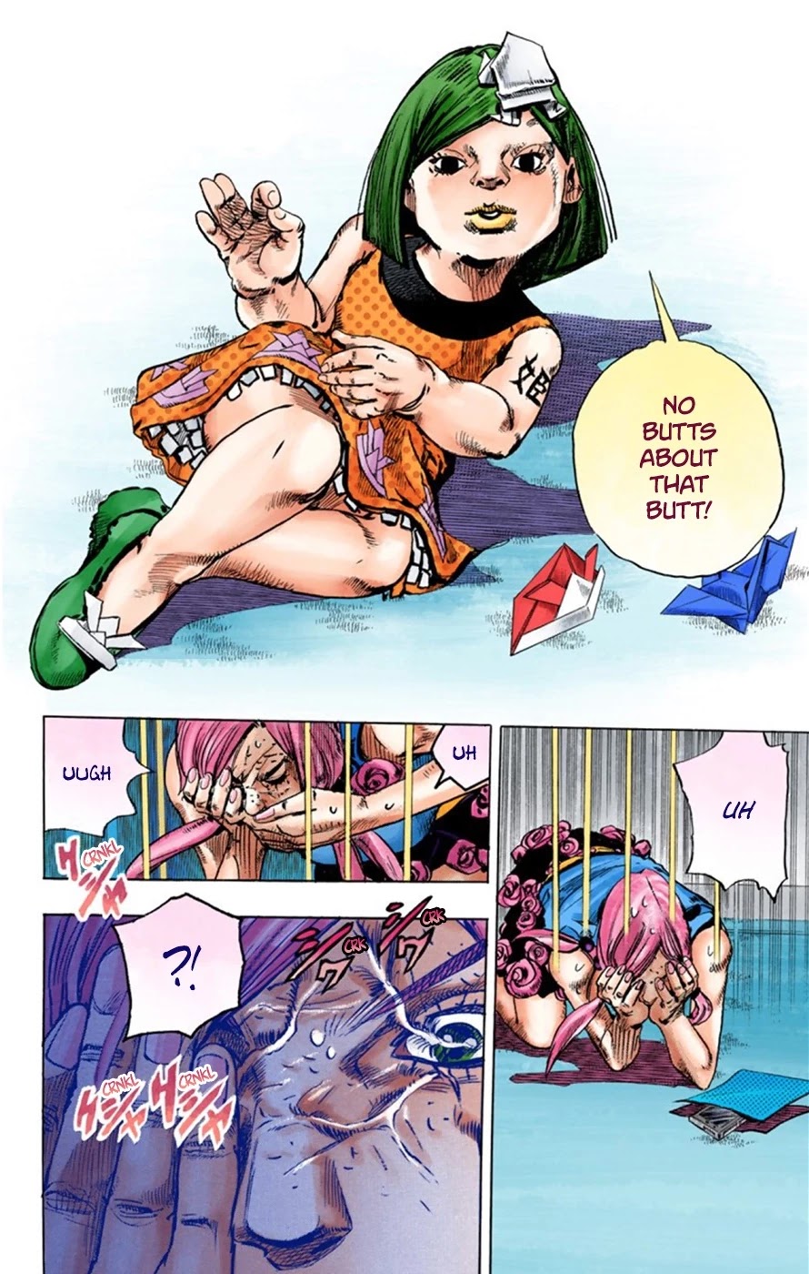 JoJo's Bizarre Adventure Part 8 - JoJolion (Official Colored) Chapter 24 page 3 - Chapter 24: Paper Moon Deception Part 2