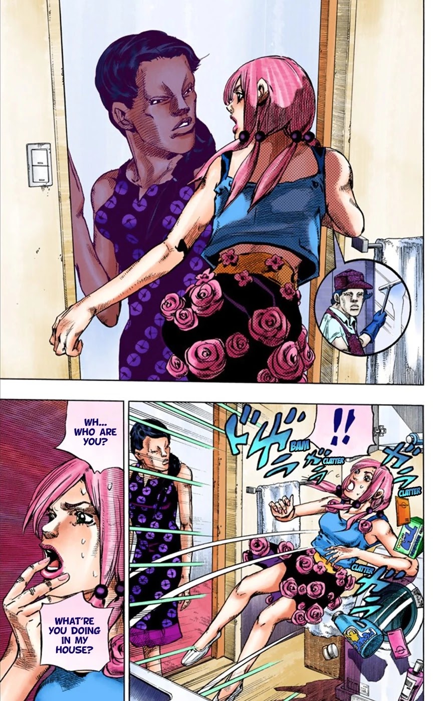 JoJo's Bizarre Adventure Part 8 - JoJolion (Official Colored) Chapter 24 page 30 - Chapter 24: Paper Moon Deception Part 2