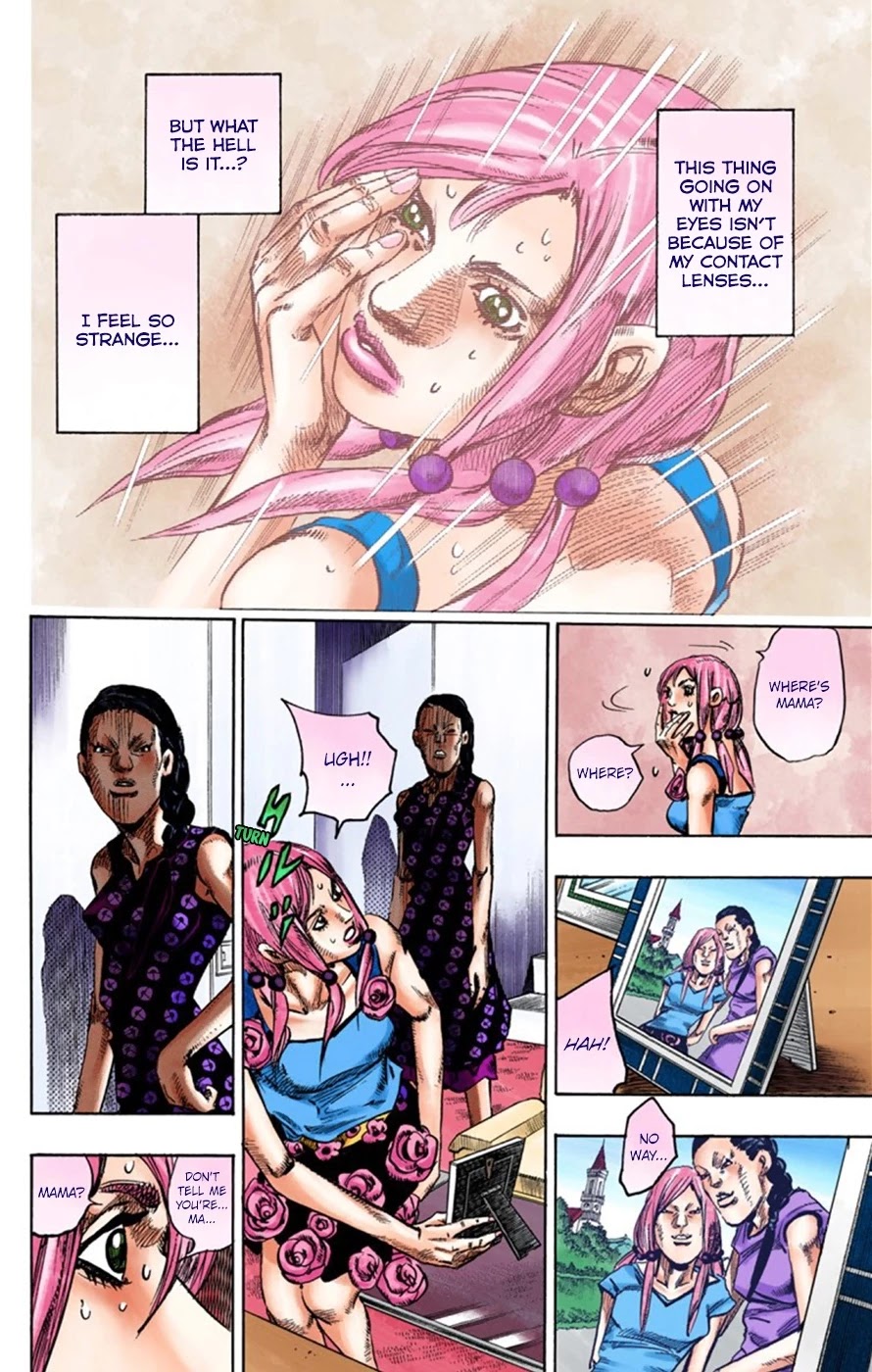 JoJo's Bizarre Adventure Part 8 - JoJolion (Official Colored) Chapter 24 page 33 - Chapter 24: Paper Moon Deception Part 2