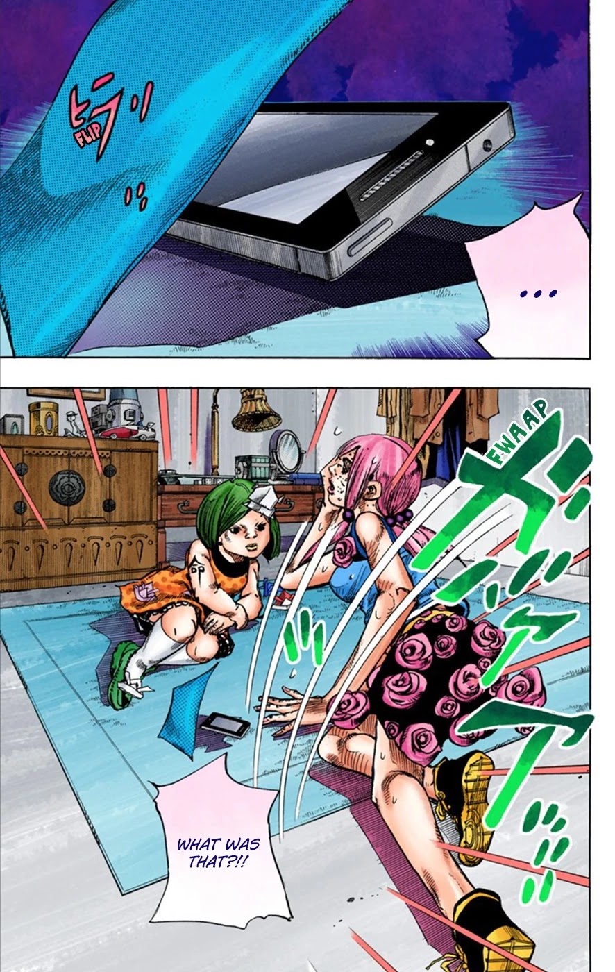 JoJo's Bizarre Adventure Part 8 - JoJolion (Official Colored) Chapter 24 page 4 - Chapter 24: Paper Moon Deception Part 2
