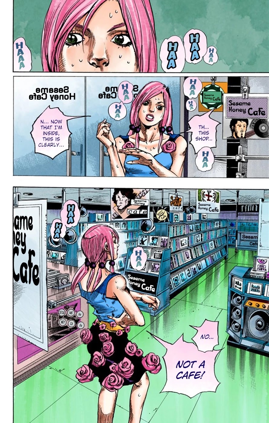 JoJo's Bizarre Adventure Part 8 - JoJolion (Official Colored) Chapter 25 page 14 - Chapter 25: Paper Moon Deception Part 3