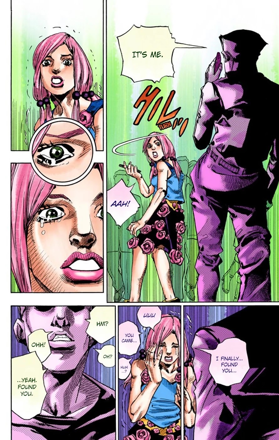 JoJo's Bizarre Adventure Part 8 - JoJolion (Official Colored) Chapter 25 page 20 - Chapter 25: Paper Moon Deception Part 3