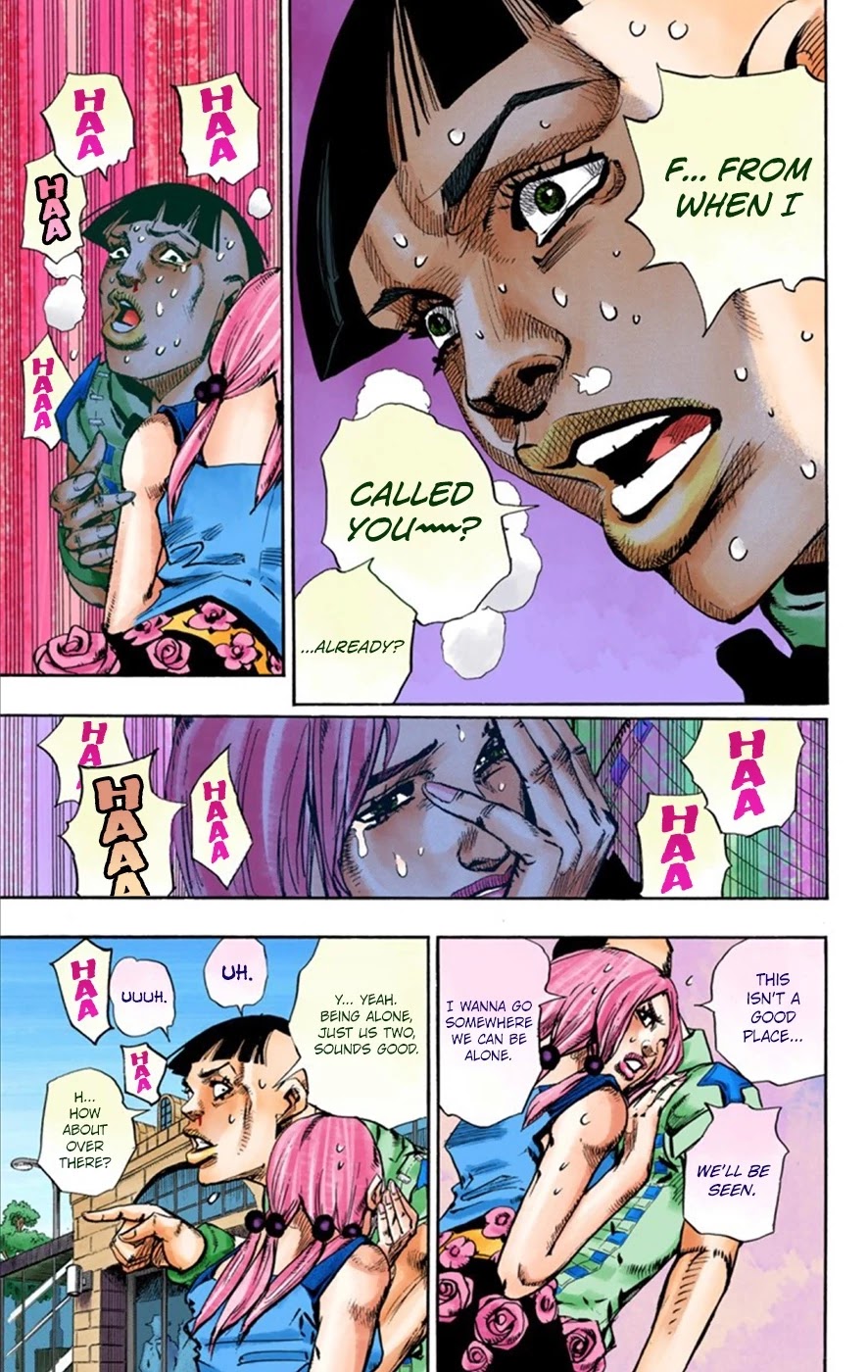 JoJo's Bizarre Adventure Part 8 - JoJolion (Official Colored) Chapter 25 page 25 - Chapter 25: Paper Moon Deception Part 3