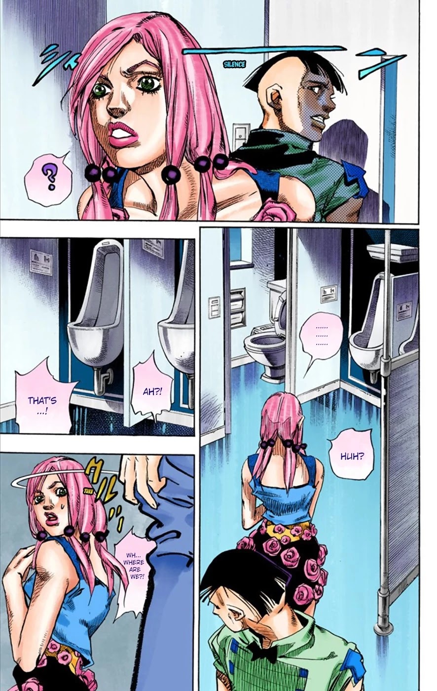 JoJo's Bizarre Adventure Part 8 - JoJolion (Official Colored) Chapter 25 page 27 - Chapter 25: Paper Moon Deception Part 3