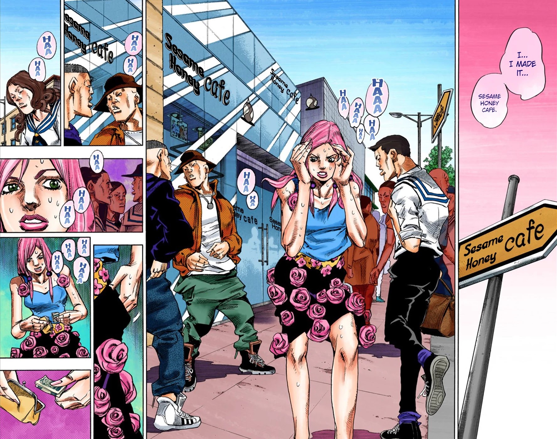 JoJo's Bizarre Adventure Part 8 - JoJolion (Official Colored) Chapter 25 page 3 - Chapter 25: Paper Moon Deception Part 3