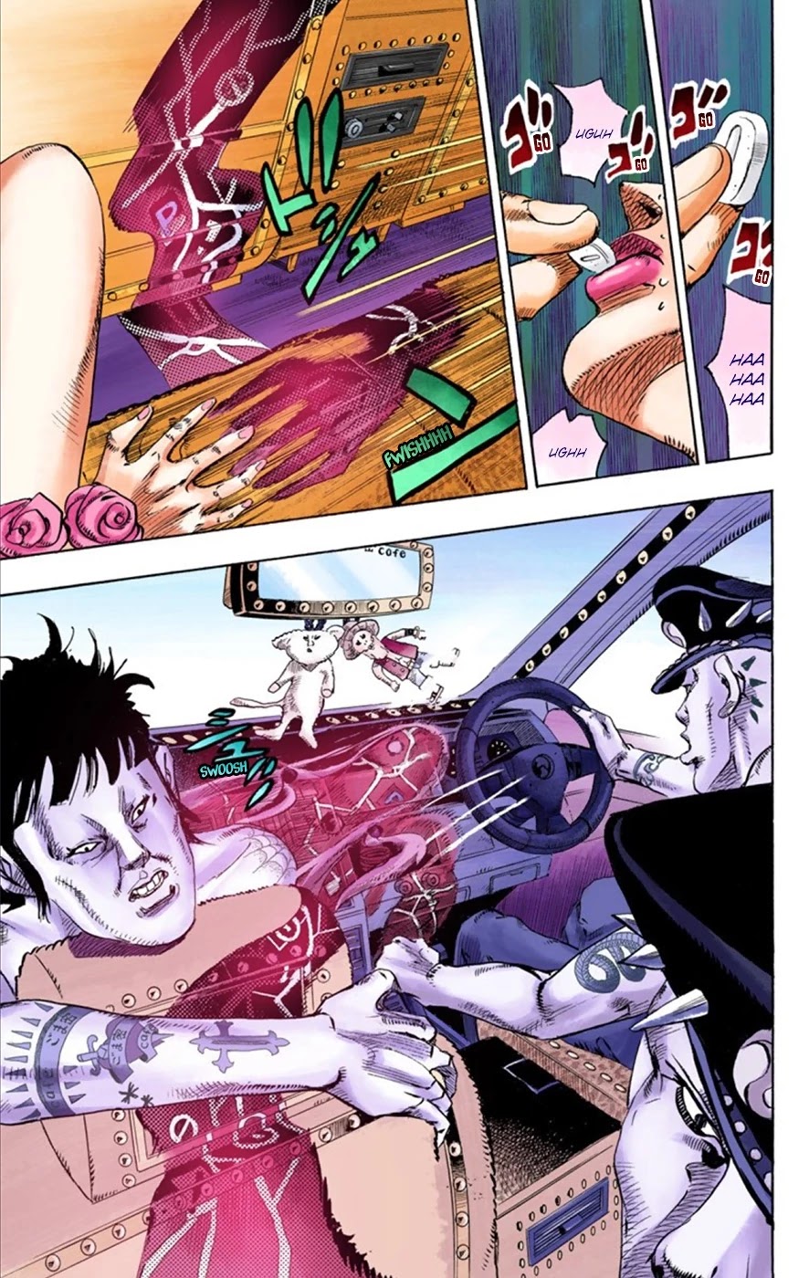 JoJo's Bizarre Adventure Part 8 - JoJolion (Official Colored) Chapter 25 page 37 - Chapter 25: Paper Moon Deception Part 3