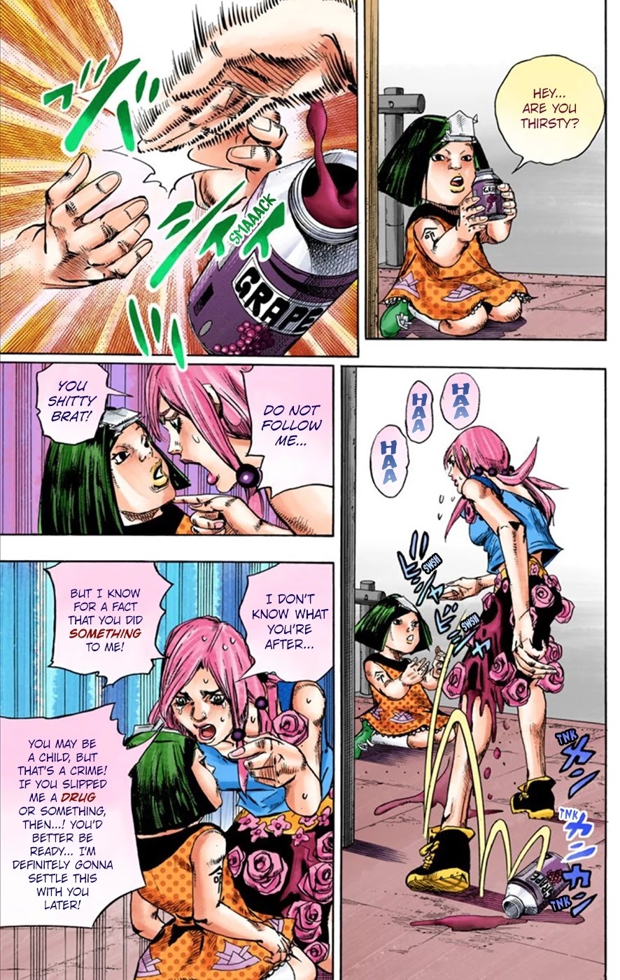 JoJo's Bizarre Adventure Part 8 - JoJolion (Official Colored) Chapter 25 page 5 - Chapter 25: Paper Moon Deception Part 3
