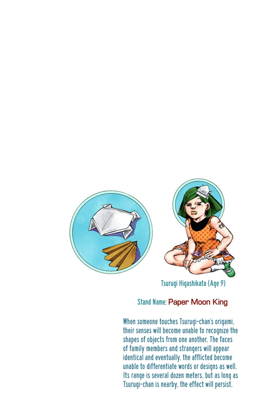 JoJo's Bizarre Adventure Part 8 - JoJolion (Official Colored) Chapter 26 page 1 - Chapter 26: Tsurugi Higashikata's Goal, and the Architect