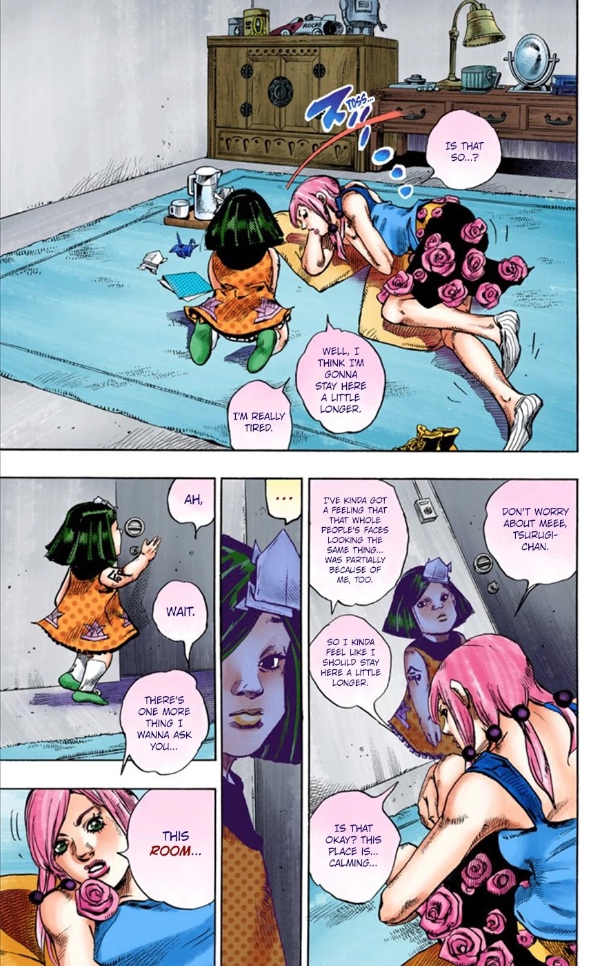 JoJo's Bizarre Adventure Part 8 - JoJolion (Official Colored) Chapter 26 page 10 - Chapter 26: Tsurugi Higashikata's Goal, and the Architect
