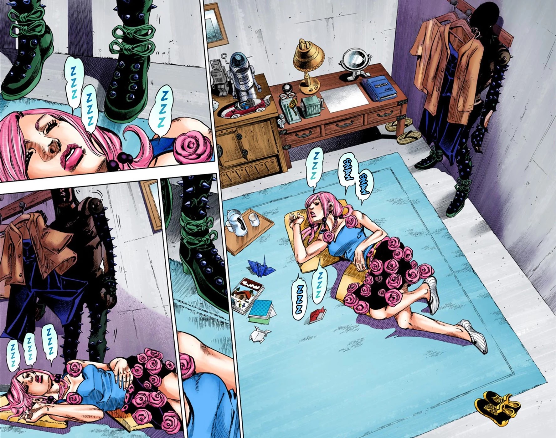JoJo's Bizarre Adventure Part 8 - JoJolion (Official Colored) Chapter 26 page 17 - Chapter 26: Tsurugi Higashikata's Goal, and the Architect